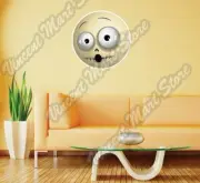 Voodoo Macumba Smiley Emotions Scare Corpse Wall Sticker Room Interior Decor 22"