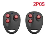 2pcs 3 Buttons Garage Door Peccinin Compatible 433.92Mhz Remote Rolling Code