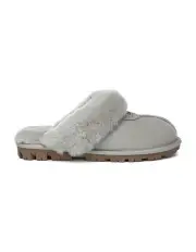 [UGG Australian Shepherd] Scuff Waffle Slipper in Goat Grey
