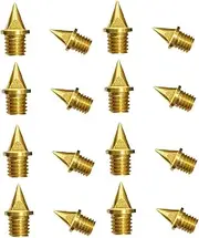 [Zxpjkyu] 16 And Field Running Spikes for Track Shoes 7mm for Men Women, Portable Track Spikes for Jogging,