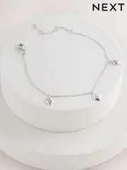Sterling Silver Charm Bracelet (AK0088) | $49