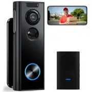 Intercom Wireless, No Construction Required [4 Megapixels, 2.7K, No SD Card Requ