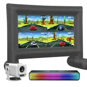 Laser Precision Outdoor Gaming Projector Bundle