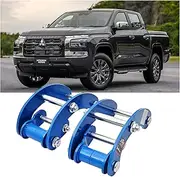 4x4 Rear Leaf Spring 2" Suspension Lift Shackle Extended Kit for Triton L200 MQ 2015-2023,Level Body Lift Shackles Kit