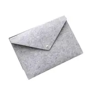 3 Pcs A4 File Folders Felt Folder Expanding Document Folder Portable Felt Holder Documents Folders Briefcase Bag Dark Grey