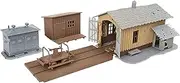 Walthers Trainline HO Scale Model Trackside Tool Buildings