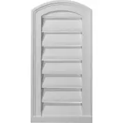 Ekena Millwork Gable Vents N' Louvers 30"Hx18"W Paintable Weather Resistant
