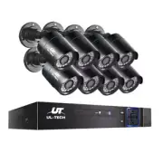 CCTV Security System 8CH DVR 8 Cameras 1080p