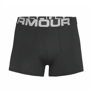 Under Armour 內褲 Charged Cotton Boxerjock 黑 平口 無縫 合身 6英吋 3入 UA 1363616001