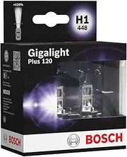 [Bosch] H1 (448) Plus 120 Gigalight Headlight Bulbs - 12 V 55 W P14,5s - 2 Bulbs