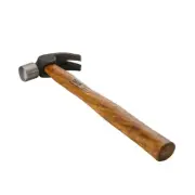 AGRICO Claw Hammer with Wooden Handle Durable Hammer Hand Tool 450 grams