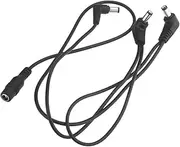 3 Ways Elect Chain Harn Cable Copper Wire for Guitar Effects Power Supply Adapter Splitter Multicolor263 One Size