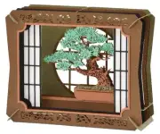Bonsai "Matsu" PAPER THEATER ENS-PT-322 Japan Craft Ensky 711