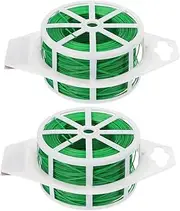 BESPORTBLE Flexible Garden Plant Wire Ties 400m Roll Plant Support Tie for Vines Fruits Weatherproof Easy to Twist DIY Fixing Straps