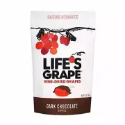 Life's Grape Vine Dried Grapes Dark Chocolate Raisins Revamped Healthy Snack