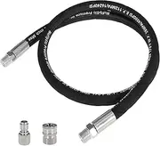 Pressure Washer Whip Hose Power Washer Jumper Hose for Pressure Washing 3/8 Inch NPT Quick Connect Plug Hose Reel Connector Hose, 4000 PSI, 12FT