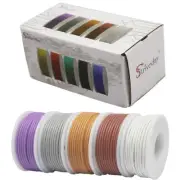 22AWG Silicone Hook Up Wire - 22 Gauge Tinned Copper, 600V High Temp, DIY Pro...