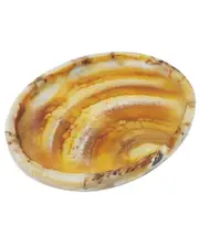 BIDKhome Tortoiseshell Oval Tray