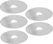 SEWACC Leather Quilting Cutter Blade 5 Pcs Rotary Cutter Blades Replacement Fabric Paper Leather Quilting Patchwork Trimmer Refill Hobby Knife Craft Knife