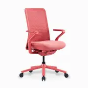 Desky Pro Ergonomic Mesh Chair - Coral / No Headrest