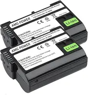 2X 2800mA EN-EL15 ENEL15c EN-EL15C Battery for Nikon Z5 Z 5 Z 6 II Z 7 II Camera