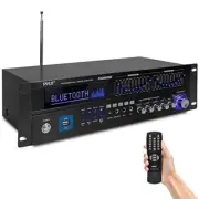 Pyle PT6060CHAE 6-Channel Bluetooth Hybrid Home Amplifier - 2000W Home Audio