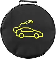 Jumper Cable Bag for Car Battery | Waterproof Car Tools Heavy Duty Organizer - Waterproof Fire Retardant EV Organizer for Extension Charging Cables, 11.8/14.1 Inch