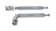 2 x Telescopic BNC Antennas 10-Sections for Radio Scanners/Wireless Mic/VHF/UHF