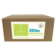Soy Wax for Candle Making | 20lb Soy Candle Wax Slab | Smooth Blend for High ...