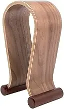 Headset Stand Headset Holder U Shape Wooden Headphones Stand Holder Universal for Headset Desk Display Shelf Bracket Earphone Rack Earphone Stand Desktop Headset Holder