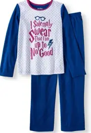 New Harry Potter Pajamas Set I Solemnly Swear That I Am Up to No Good Size 6/6x