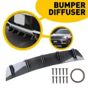 Rear Bumper Diffuser Shark Fin Wing Spoiler Splitter Carbon Fiber For Nissan K