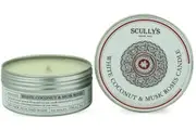Scullys: Candle - White Coconut & Musk (180g)