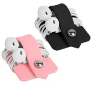 Silicone Earphone Organizer Earphone Wrap Winder Headphone Cord Organizer Wrap