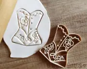 Corset Lingerie Cookie Cutter Pastry Fondant Dough Biscuit Sexy