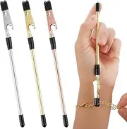 [SZHENGSHAN] Self-Help Necklace Helper Tool, 3Pcs Self-Help Bracelet Tool Jewelry Helper Bracelet Assistant Tool, Metal Bracelet Helper Tool with Clip, Metal Jewelry Clasp Helper Bracelet Fastener Helper Tool