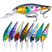 New Floating Mino Luya Bait With Sharp Hook Fluorescence Scissor Soft Bait Fishi
