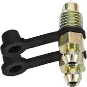 Motorcycle Brake Bleeder Screws 2pcs M10 Thread Classic Design Fit Motorcycles Improve Braking Performance