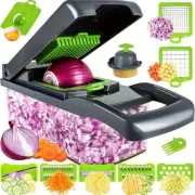 SOLO Vegetable Chopper, Onion Chopper, Slicer with Container