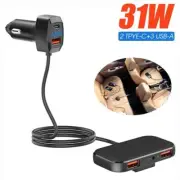 DC 12-24V Multi USB Car Cigarette Charger Adapter Intelligent Recognition