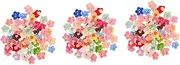 Ciieeo 150 Pcs Three-Dimensional Woolen Flower Creativity Floral Clothing Accessories DIY Craft Flower Decors Flower Bouquet Accessories Crochet Clothes Crochet Flower for Clothes