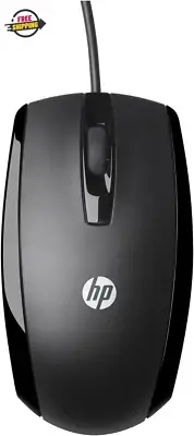 HP X500 - Wired USB Mouse for Windows PC Desktop, Laptop, Notebook, Mac, Compute