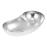 Stainless Steel Curved Disc Versatile Tray Storage of Kidney Shape