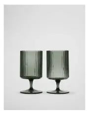 [Country Road] Vivi Wine Glass Set of 2 in Charcoal