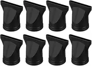 Hair Dryer Diffuser Nozzles 8 Pack Salon Plastic Nozzles Replacement Parts for Blow Dryer Attachments