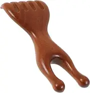 MOLUCKFU Wide Tooth Wooden Hair Comb Static Head Massage Tool for Care Portable Natural Wood Comb for Scalp Massage and De Tangling Durable Design for Men and Women