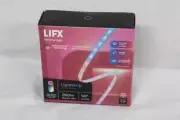 Lifx LZ3EK3MUS 120 in. Smart Multi-Color RGB+W Wi-Fi Plug-In LED Strip Light Kit
