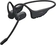 NOUUI Open Ear Headphones with Mic, Bluetooth Headset with Microphone (AI Noise Cancelling), Bluetooth 5.3 Headphones Dual Connection Sweatproof Wireless Headset with Mic for Work, Running, Workouts