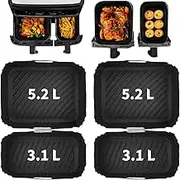 Pack of 4 Silicone Air Fryer Liners