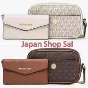 MICHAEL KORS OUTLET MAISIE 2 IN 1 Camera Bag Crossbody Small Pouch MK Signature
